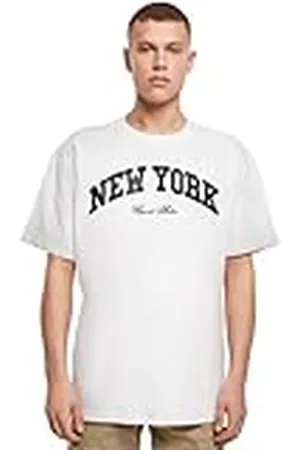 Mister Tee Mt2815-New York College Oversize tee Camiseta, , S Grande Alto Hombres