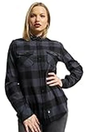 Brandit Women Amy Flannel Shirt Long S Camisa Mujer, , XXL