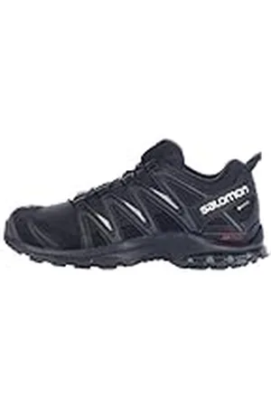 Salomon XA Pro 3D Gore-Tex, Zapatillas Impermeables de Trail Running y Senderismo para Hombre, Estabilidad, Agarre, Protección duradera, Black/Black/Magnet, 43 1/3 EU