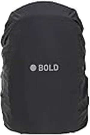 LÄSSIG Bold Funda de Lluvia para niños Funda de Mochila para Mochilas Escolares/School Raincover Bold Black