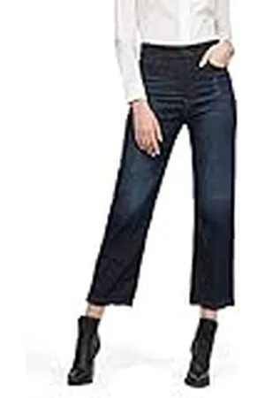 G-Star Para Mujer Jeans Tedie Ultra High Straight Ripped Edge Ankle C, , 25W / 34L