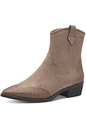 Marco Tozzi Botín de Mujer con Cremallera y Slip 2-25340-43, Botas Vaqueras, , 37 EU
