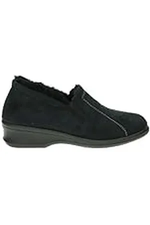 Rohde Farun Zapatillas de estar por casa Mujer, Black, 42 EU (8 UK)