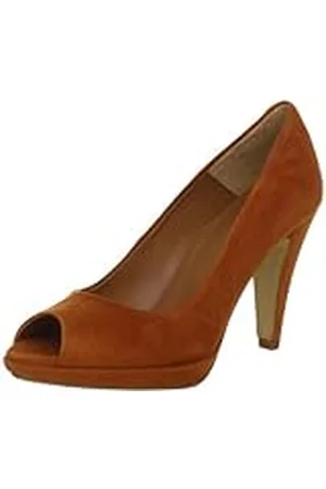 SELECTED Nina Peep Toe High Heel 16029191 - Zapatos clásicos de Ante para Mujer, Color , Talla 39
