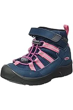 Keen Hikeport 2 Sport Mid Waterproof, Botas para senderismo Unisex niños, Azul (Blue Wing Teal/Fruit Dove), 39 EU