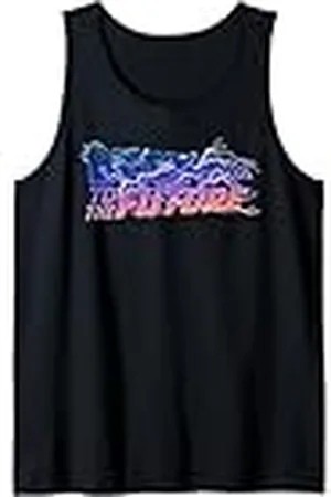 Back To The Future 35th Aniversary Lightning Logo Camiseta sin Mangas