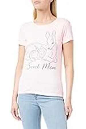Disney Wodbambts014 Camiseta, , M para Mujer