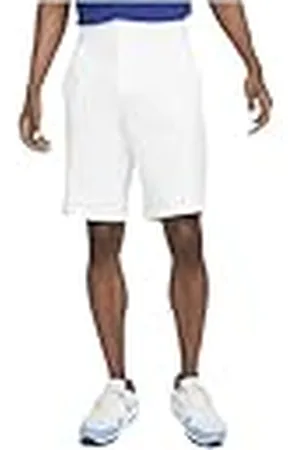 Nike M Nk DF Victory 10.5in Short Pantalones de compresión, Blanco/Blanco, 28 para Hombre