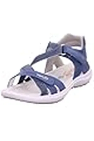 Superfit Rainbow 0609203, Sandalias de Tiras, Blue, 31 EU