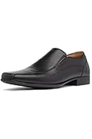 Thomas Crick Red Tape Moray, Mocasín Estilo de conducción Hombre, Black, 43 EU