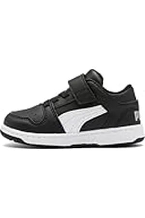PUMA Rebound Layup Lo SL V Inf, Zapatillas, Negro Black White-High Rise 02, 22 EU