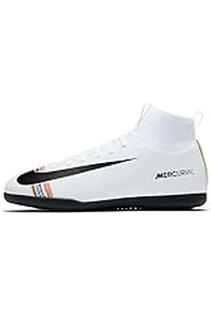 Nike Jr Superfly 6 Club IC, Zapatillas de Fútbol, Blanco (White/Black/White 109), 36.5 EU