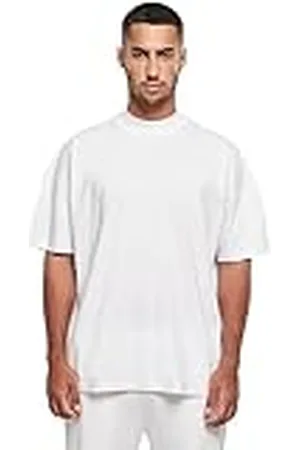 Build Your Brand Oversized Short Sleeve Mock Neck T-shirt M
