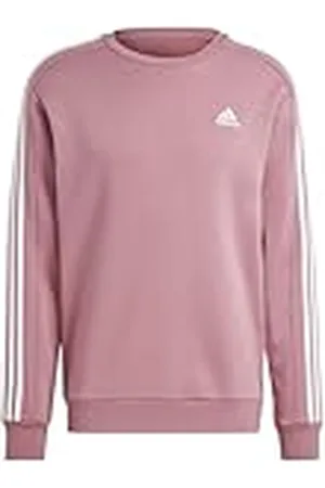 adidas Hombre Essentials Fleece 3-Stripes Sweatshirt, , S
