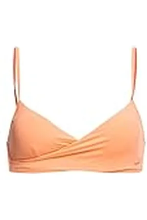 Roxy Beach Classics - Top de bikini bralette envolvente para Mujer