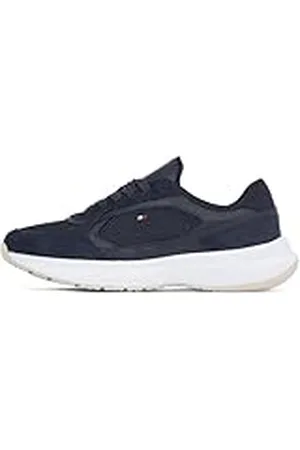 Tommy Hilfiger Runner Sneaker Mujer Sporty Low Top, Azul (Space Blue), 41