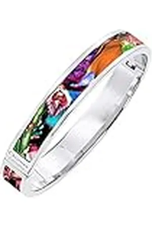 Christian Lacroix X16273S - Pulsera de latón y Metal Plateado y Motivos para Mujer, Talla pequeña