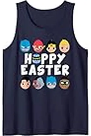 DC Comics Originals DC Super Friends Hoppy Easter Character Eggs Camiseta sin Mangas