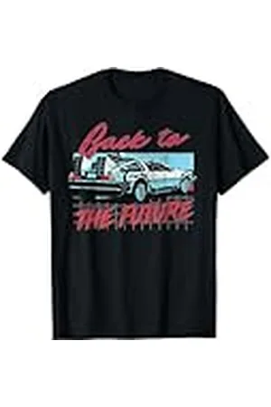 Back To The Future Retrato de rejilla DeLorean Future Camiseta