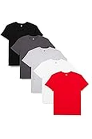 Lower East LE105 Camiseta, (Paquete de 5), Medium (Pack de 5) para Hombre