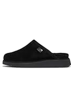 FitFlop Gen-FF-Pantuflas de Gamuza con Forro de Oveja para Hombre, Urban White Tiptoe Grey, 42 EU