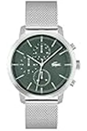 Lacoste Reloj Analógico de Cuarzo Multifunción para Hombre Colección Replay con Correa de Acero Inoxidable con Correa de Acero Inoxidable - 2011338
