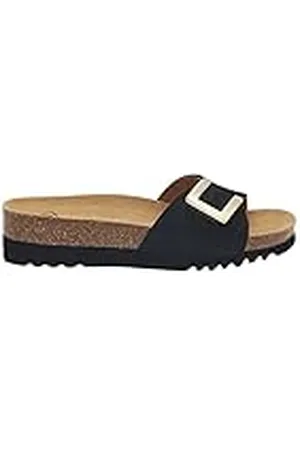 Scholl Monterey Mule, Sandalia Mujer, Black, 38 EU