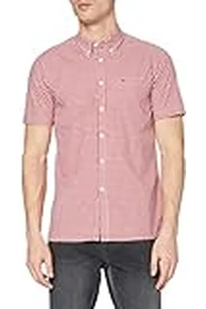 Merc London Of London - Camisa de Manga Corta con Cuello con Botones para Hombre, Color , Talla l