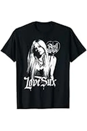 Avril lavigne Oficial Love Sux Camiseta
