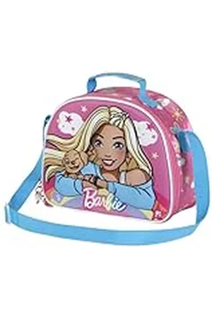 KARACTERMANIA Barbie Rainbow-Bolsa Portamerienda 3D, , 25,5 x 20 cm
