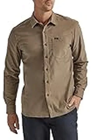 Lee Extreme Motion All Purpose Long Sve Worker Shirt Camisa Abotonada, , M para Hombre