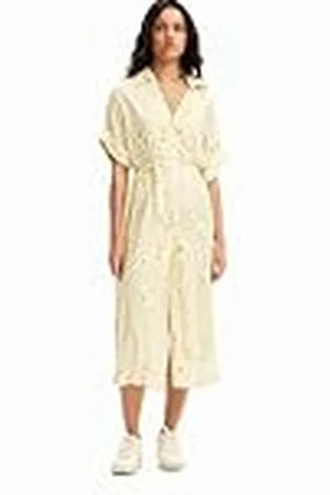 Desigual Vest_Candela, Vestidos De Las Mujeres, White