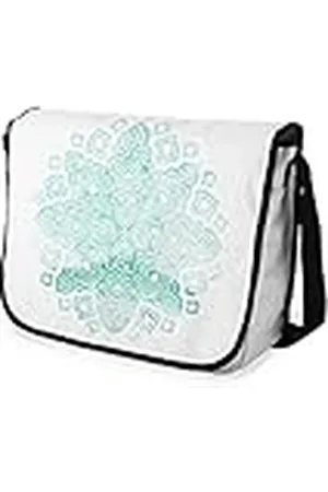 Bonamaison – Bolsas de Mensajero con Pulsera Negra para Estudiantes, Mochilas Escolares para niñas y niños, 29 x 36 cm