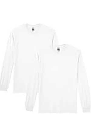 Gildan Dryblend-Camiseta de Manga Larga, Estilo G8400, Paquete de 2 Camisa, , 3X-Large (Pack de 2) para Hombre