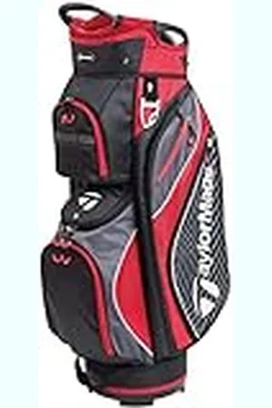 TaylorMade Pro 6.0 Bolsa para Palos, Hombre, Negro/Gris/Rojo, Talla Única
