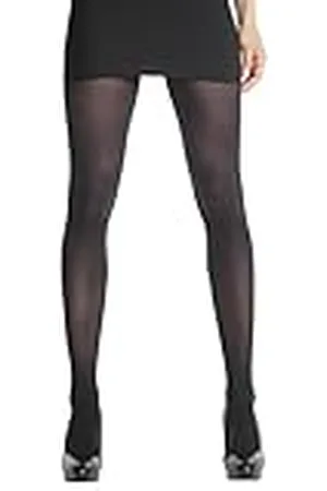 Dim Panty Tupido De Mujer Efecto Aterciopelado 50D Style Mujer x1, Negro, L