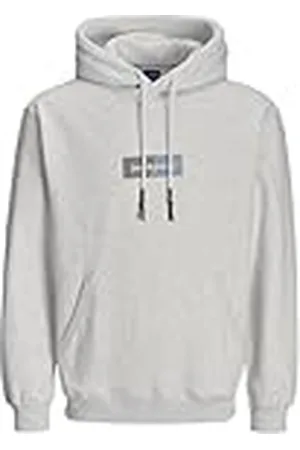 JACK & JONES JACK&JONES Jorbronx Rectangle-Sudadera con Capucha, , XL para Hombre