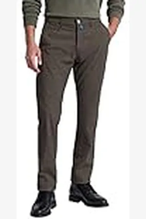 Pierre Cardin Lyon Tapered Pantalón, Timber Wolf, 30W x 34L para Hombre