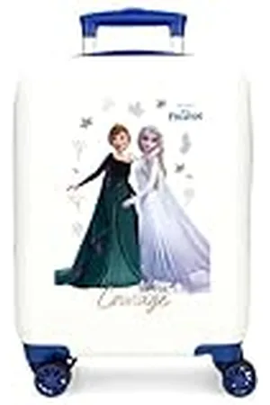 Disney Joumma Frozen Seek Courage Maleta de Cabina 33x50x20 cms Rígida ABS Cierre de combinación Lateral 28,4L 2 kgs 4 Ruedas Dobles Equipaje Mano