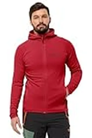Jack Wolfskin Baiselberg Hooded FZ M Chaqueta de Forro Polar, , S para Hombre