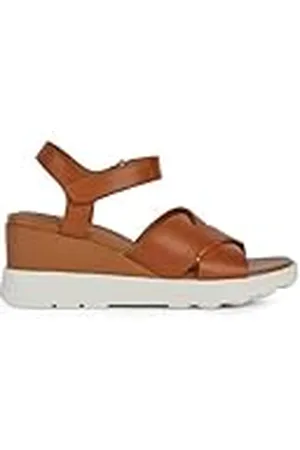 Geox D Spherica Ec6 C, Sandalia de cuña Mujer, , 35 EU
