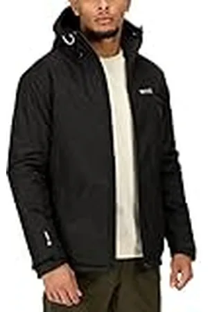 Regatta Thornridge II Chaqueta Impermeable y Termoaislamiento, con Capucha Jackets Waterproof Insulated, Hombre, Black, L
