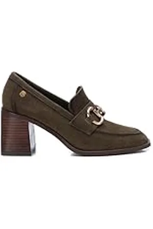 Carmela 161138, Mocasín Mujer, Kaki, 39 EU