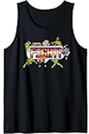 Teenage Mutant Ninja Turtles TMNT Retro Videojuego Lucha Leonardo Shredder & Co Camiseta sin Mangas