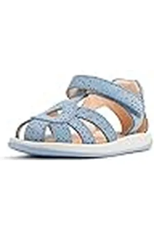Camper Bicho K800363, Sandalia Plana Bebé-Niñas, Azul 010, 25 EU