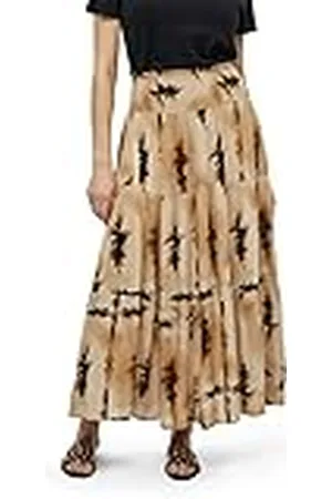 DESIRES Bina Falda Tobillera de Cintura Media para Mujer, , XL