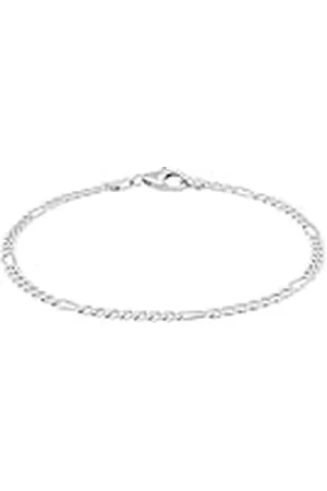 Amor Pulsera de de Ley 925 Unisex Señoras Caballeros Brazo Joyería, 19 cm, , Viene en caja de regalo de joyería