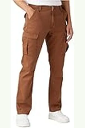Wrangler Casey Jones Cargo Pantalones, Bison, 27W x 32L para Hombre