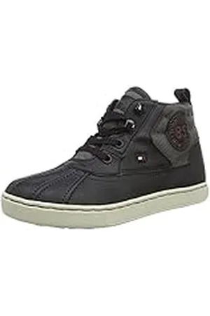 Tommy Hilfiger FB56821711 - Zapatillas Altas de Sintético Niños, Color Multicolor, Talla 34 EU