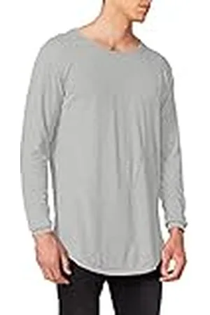Urban classics Shaped Fashion Long Sleeve tee Maglia a Maniche Lunghe, , Small (Talla del Fabricante: Small) para Hombre